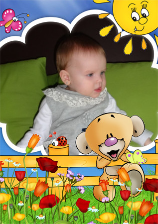 10 месяцев доченьке!