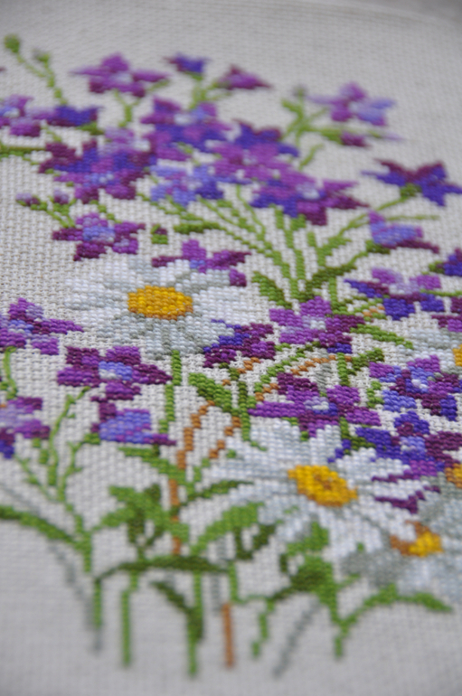 Колокольчики и ромашки