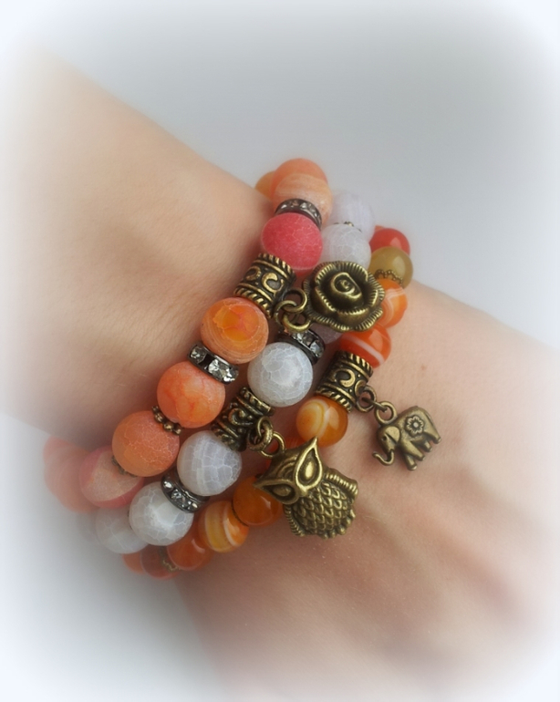 Сет с часами "Оранжевое настроение"