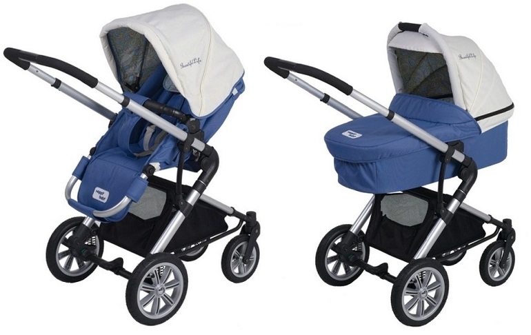 Экономичный вариант коляски 2 в 1 Happy Baby Letitia