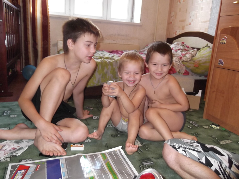 Мои такие разные мальчишки......