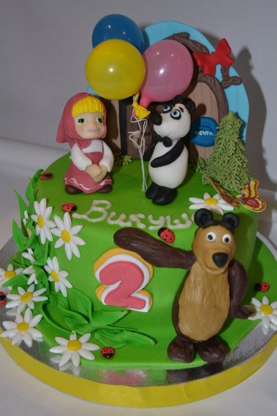 Торт Маша и Медведь