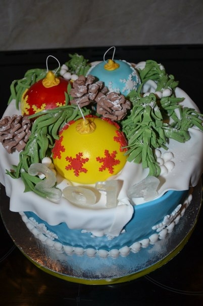 Новогодние тортики