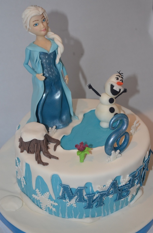 Торт Холодное сердце (2)