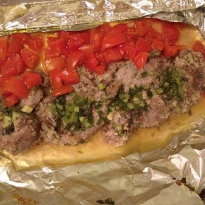 Свинина в конверте.