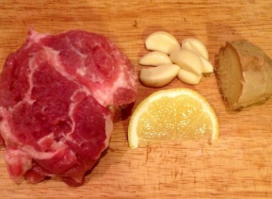 Свинина в конверте.