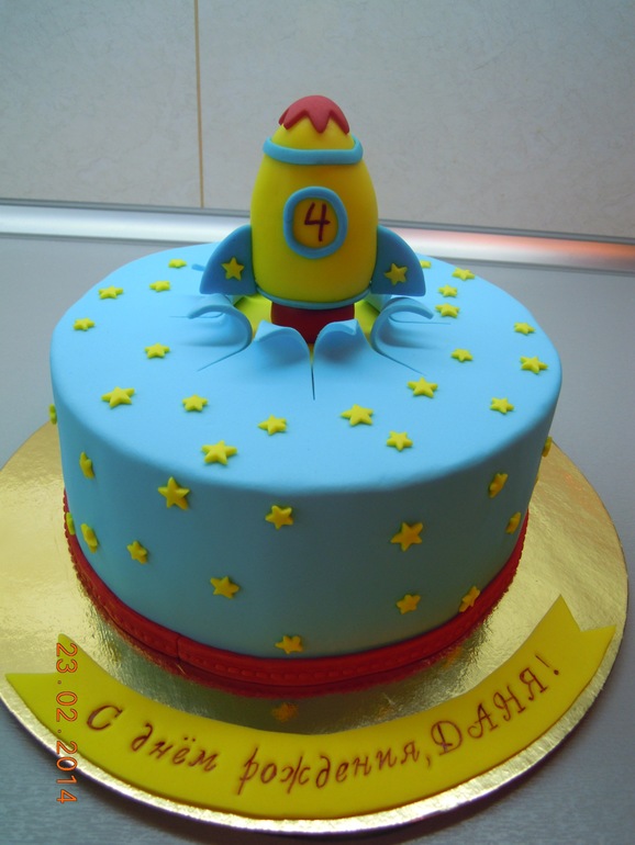 Мультяшная ракета