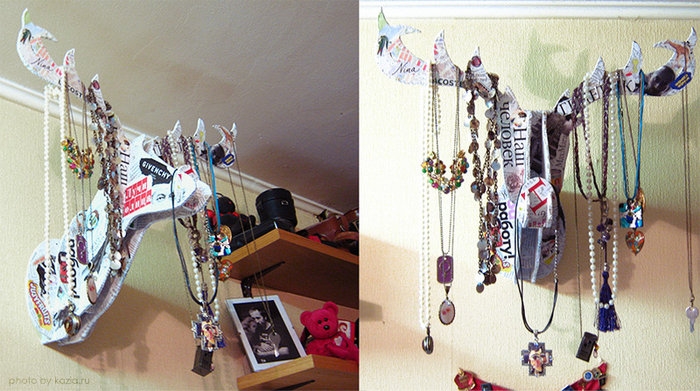 Идеи хранения бижутерии. А как храните вы?