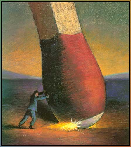 Чирк и ......... писец