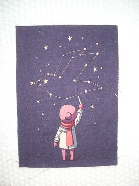 Ткань с принтом