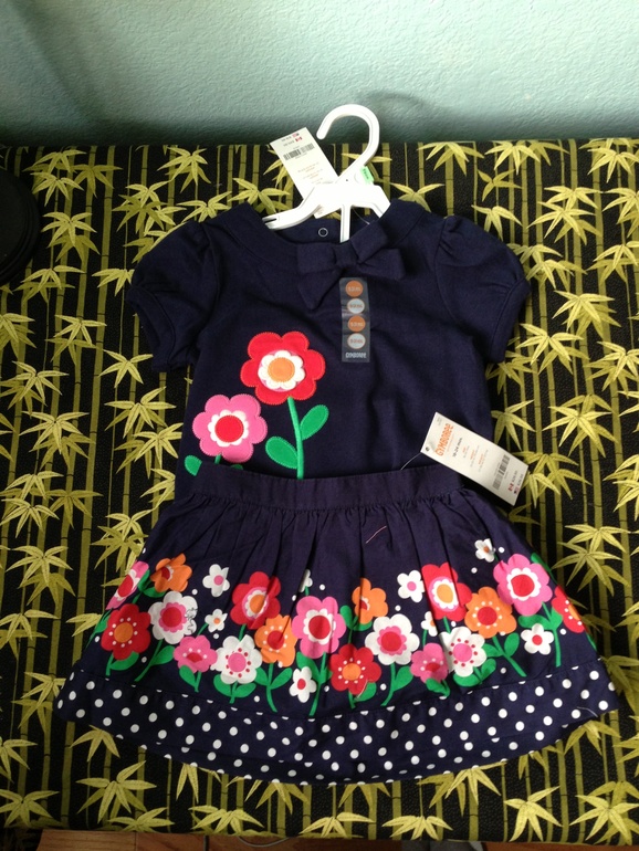 Пристрою вещи на девочку от GYMBOREE /