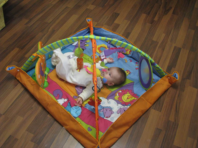 Приехал наш коврик)