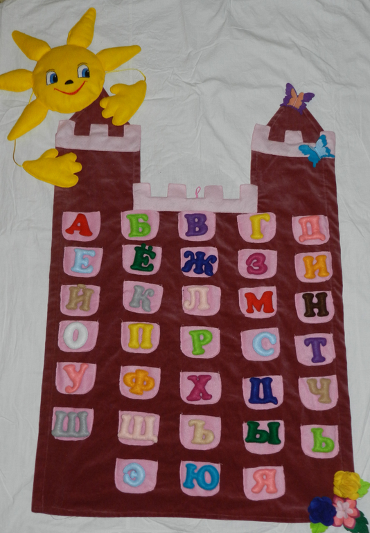 Алфавит из фетра с животными!