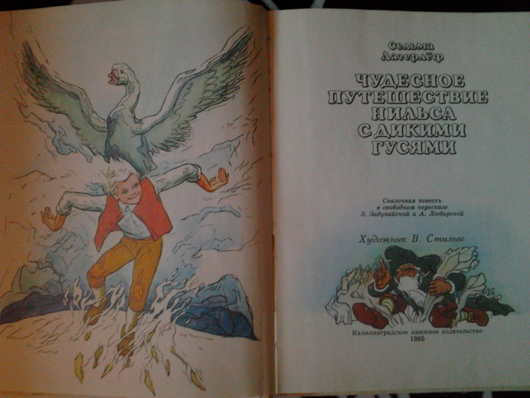Чудесное путешествие Нильса с дикими гусями ^____^