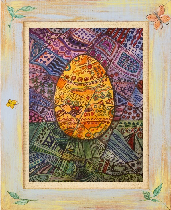 Мастер-класс по рисованию "Пасхальное яйцо"