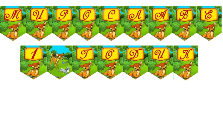 Праздничный набор "Бэмби"