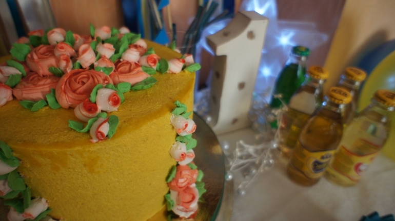 А вот так прошел наш годик!