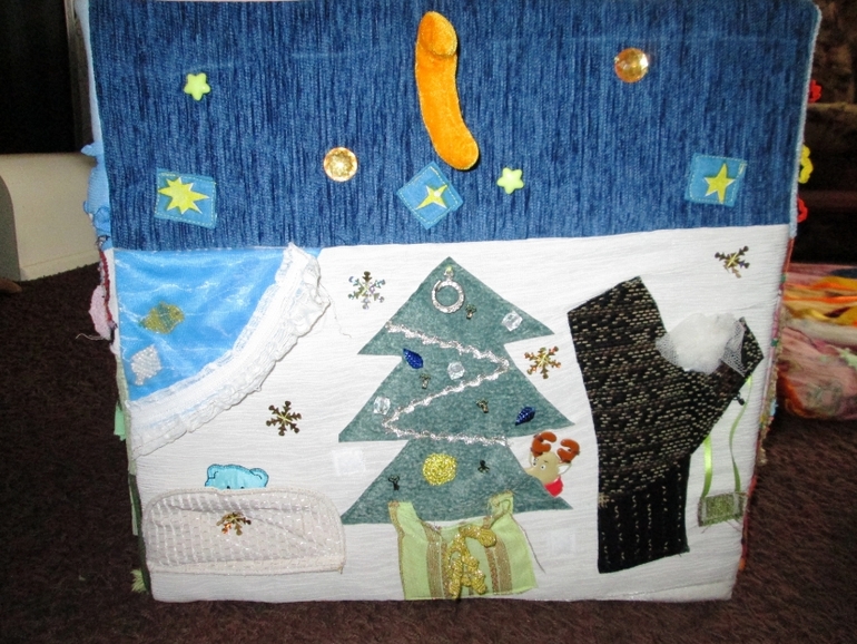 Коробка для игрушек "Времена года".