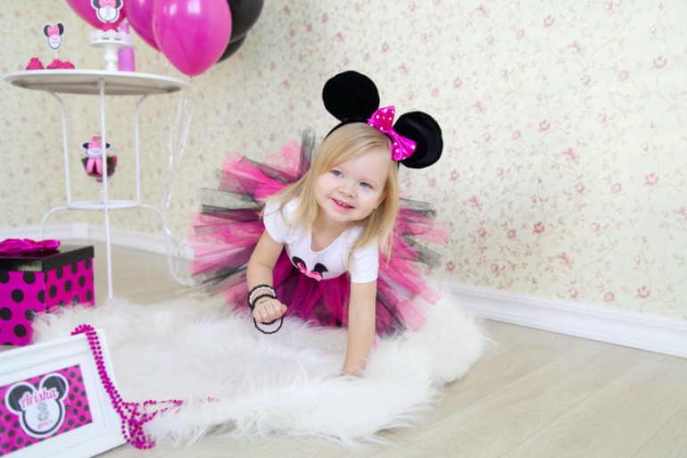 Оформление в стиле Мини Маус