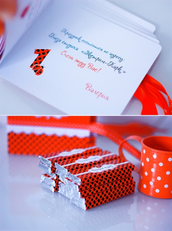 День Рождения в стиле Божьих коровок