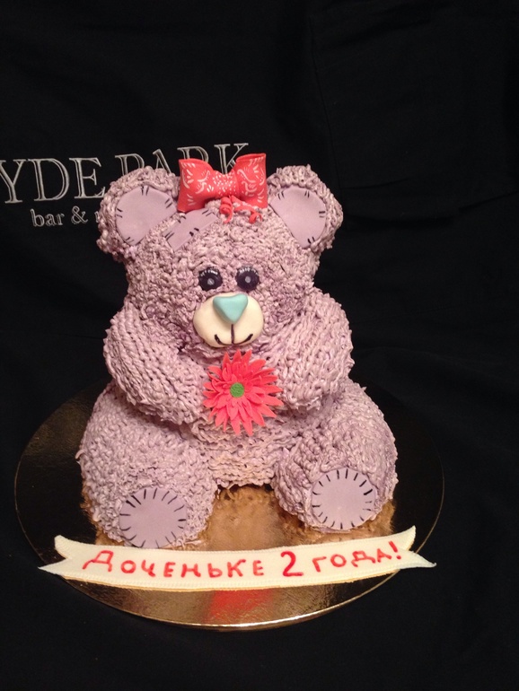 Тортик мишка тедди