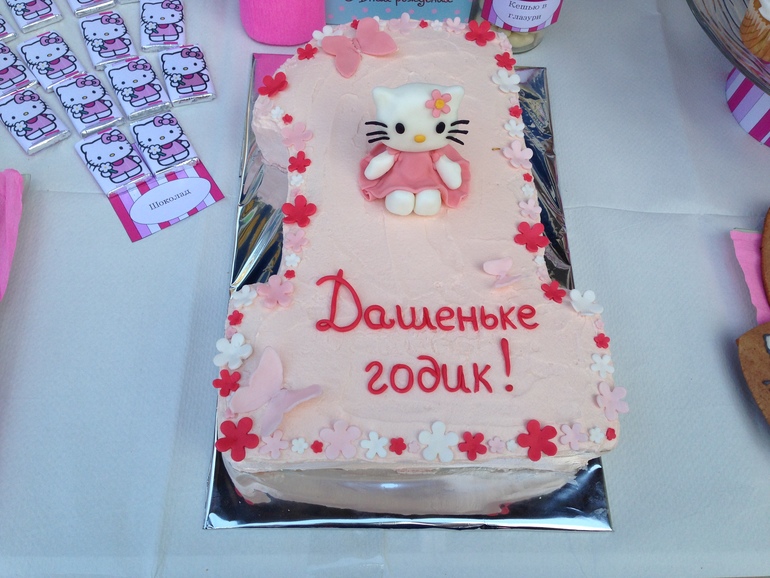 Сладкий стол "Hello Kitty"