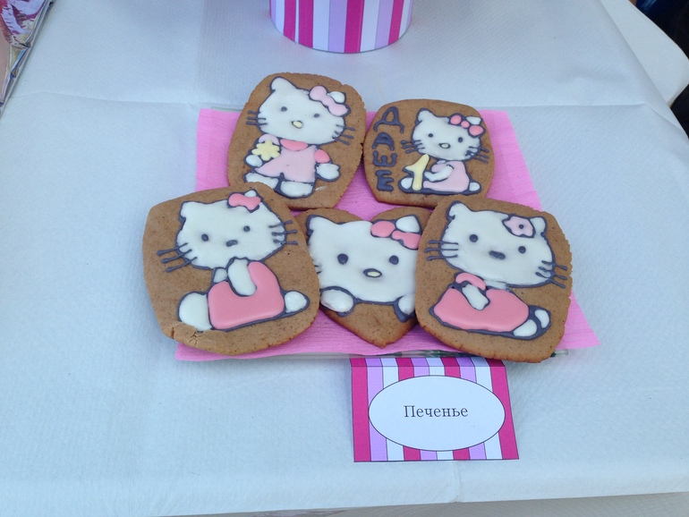 Сладкий стол "Hello Kitty"