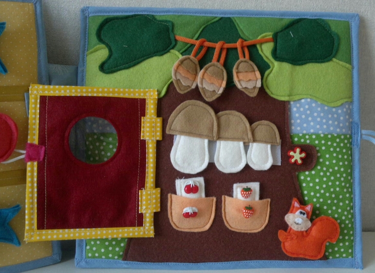 развивающая книжка для малышей