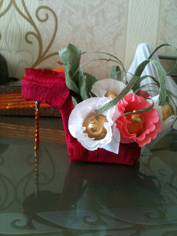 Сладкие букеты еще одно хобби:)