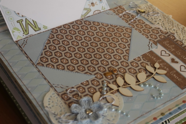 Альбом для мальчика о первом годе жизни