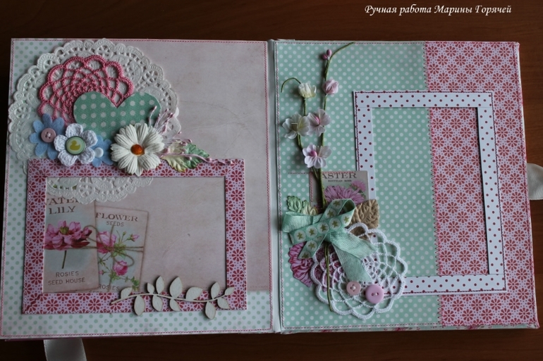 Альбом для девочки о первом годе жизни