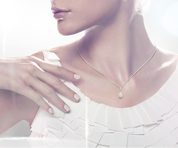 Серьги и подвеска на цепочке от Swarovski (ОРИГИНАЛ!)