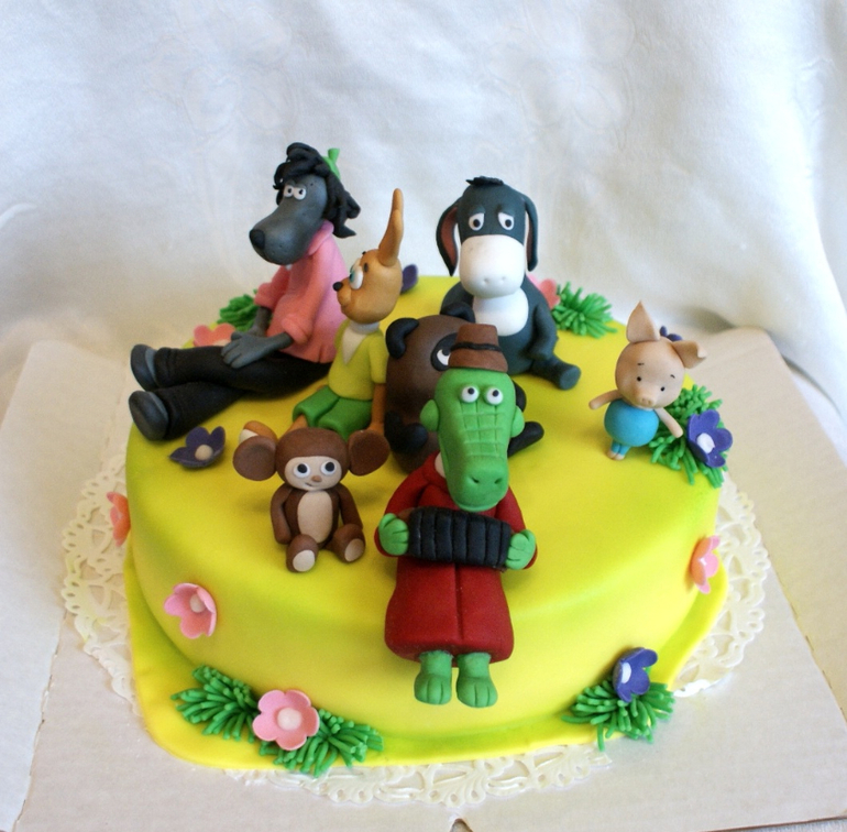 Выкладываю сразу много тортиков)