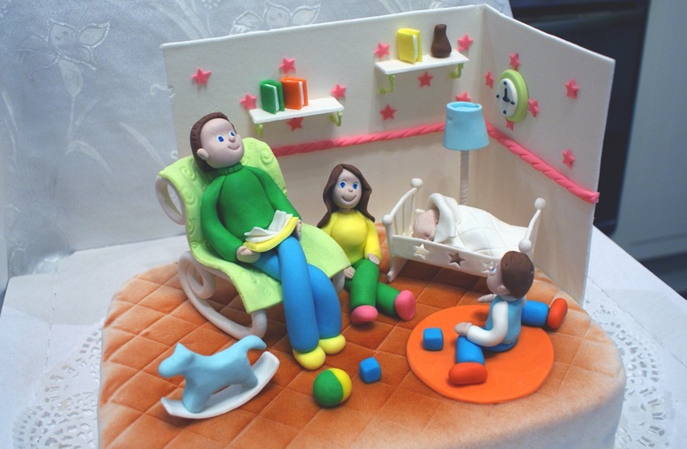 Торт для главы семьи