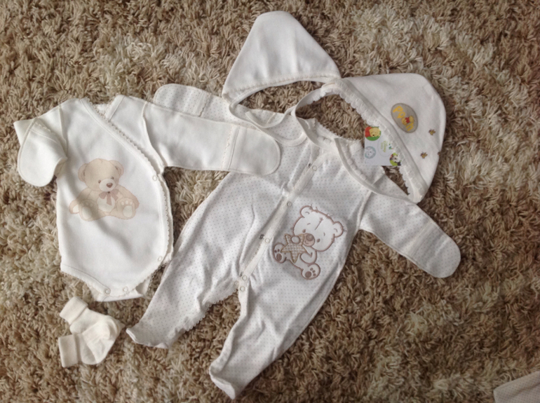 Наше приданное на выписку)))