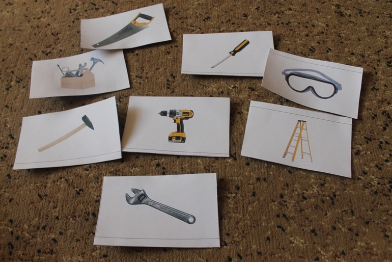 Шичида для малышей. Занятие "Инструменты".