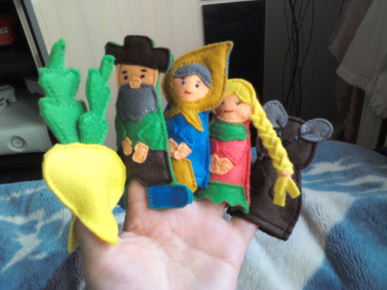 Пальчиковый театр "Репка"