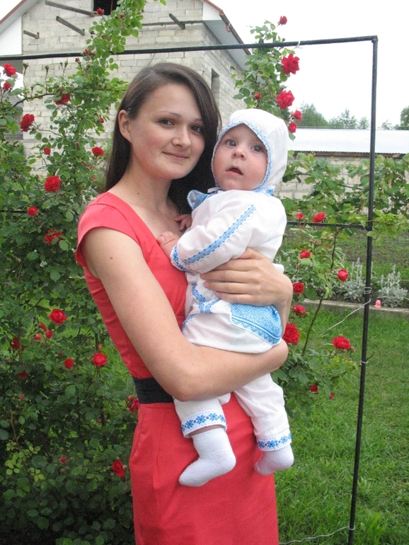 Вышыванка сшита для племянника..)