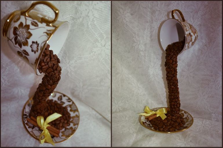 Мои парящие чашки - "проливашки"