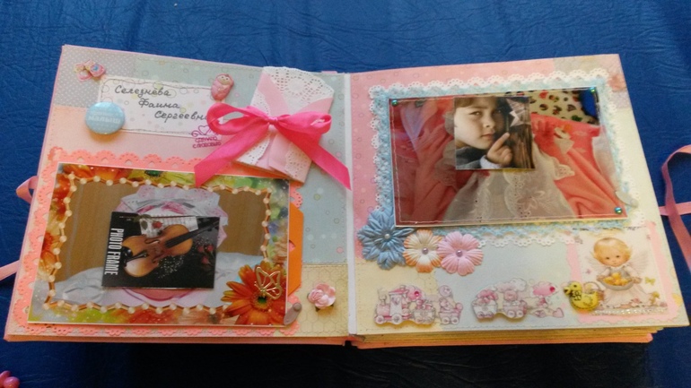 АЛЬБОМ ДЛЯ КРЕСТНИЦЫ