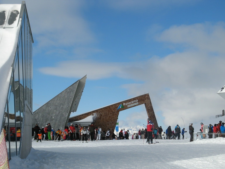 Австрия, Цель Ам Зее-Капрун, январь 2012 г. часть 3