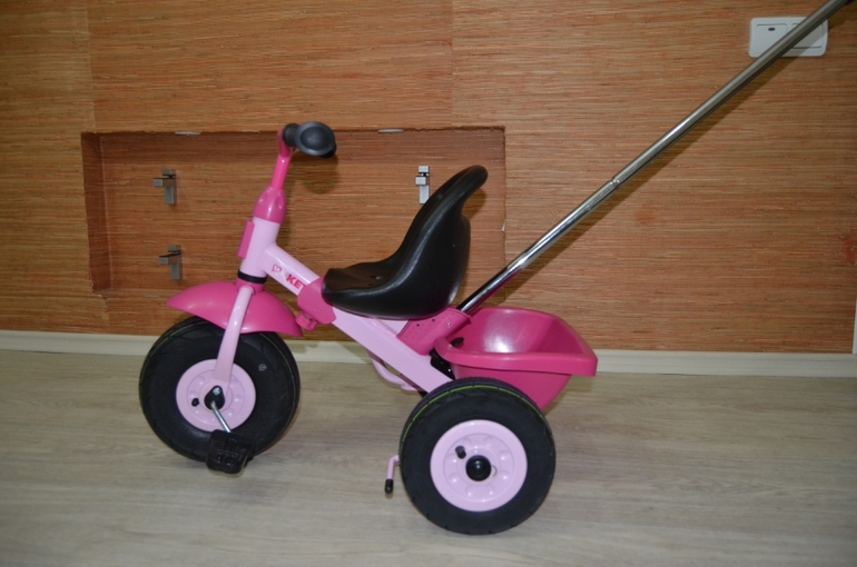 Велосипед Happytrike Air Starlet, надувные колеса, цвет: розовый (новый) за 5500 рублей