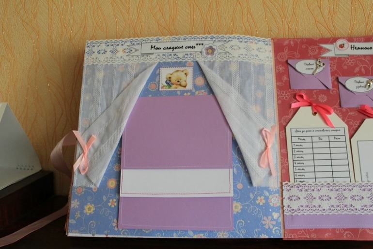 Альбом для малышки "Первый год жизни")