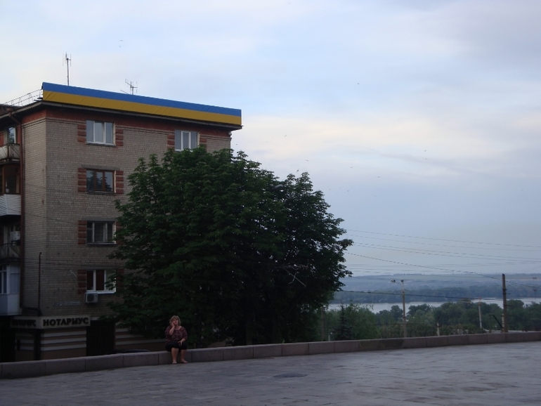 Вечерняя прогулка по аллее Славы