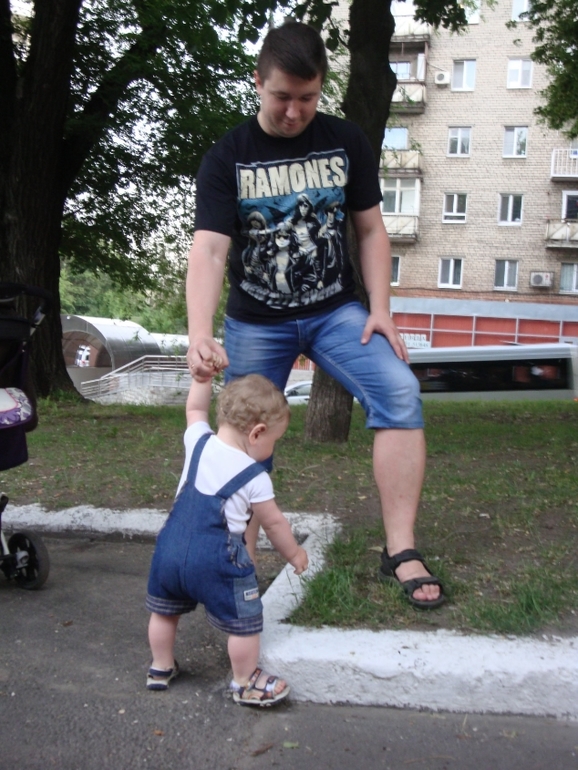 Вечерняя прогулка по аллее Славы