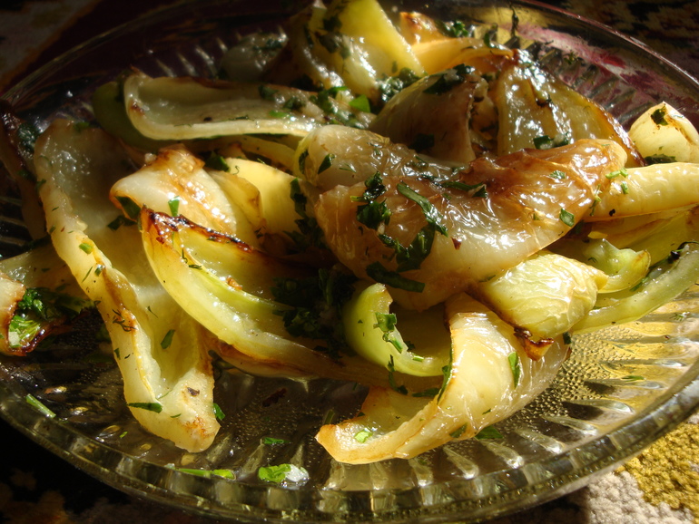 Жареный болгарский перец