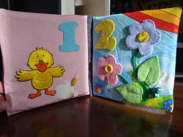 Развивающая книга "Счет" (много фото)