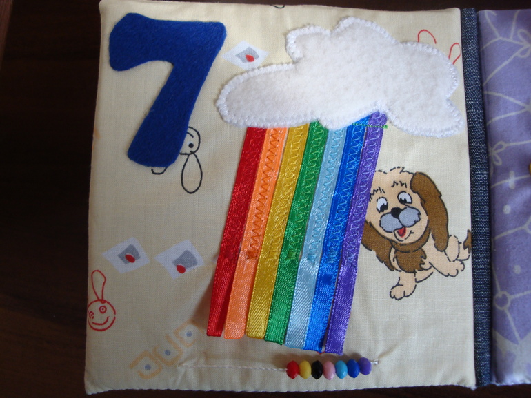 Развивающая книга "Счет" (много фото)