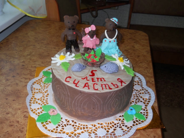 Деревянная годовщина свадьбы!