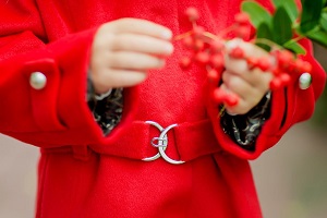 Одинаковые пальто для мамы и дочки или